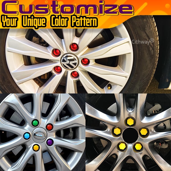 Cithway® Colorful Wheel-Armor Lug Nut Caps (20PCS)
