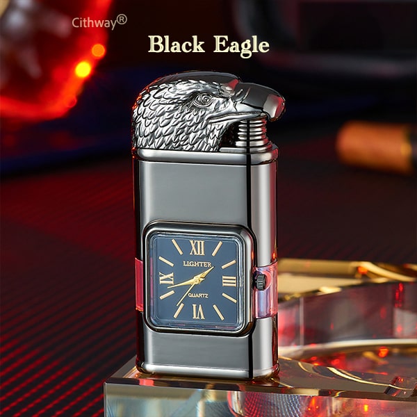 🎉2024 NEW Cithway® Windproof Dual-Flame Vintage Watch Lighter