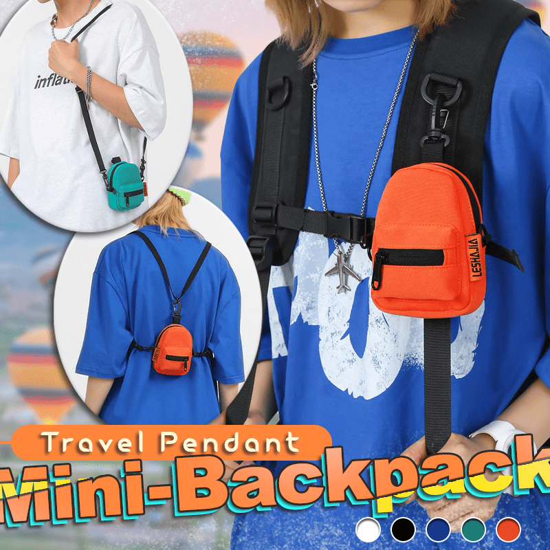 Travel Pendant Mini-Backpack